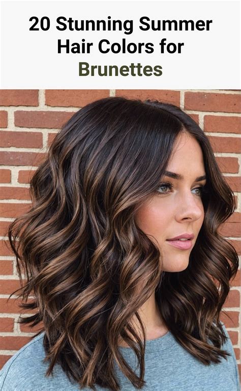 15 Stunning Summer Hair Colors For Brunettes – Trend Is Style