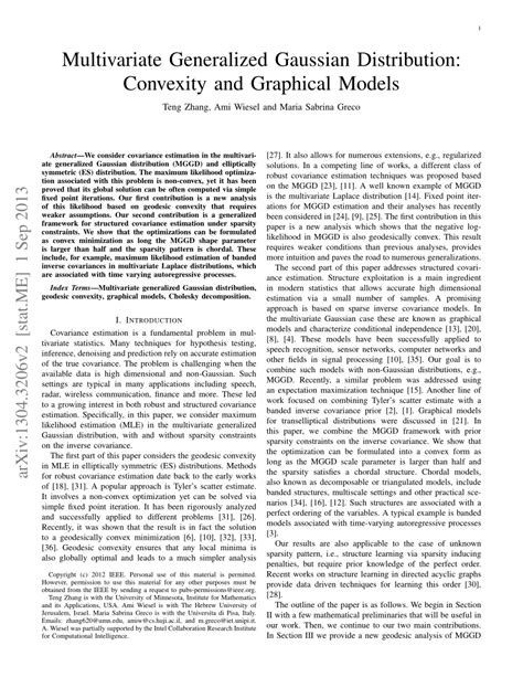 Image result for Multivariate Gaussian Model