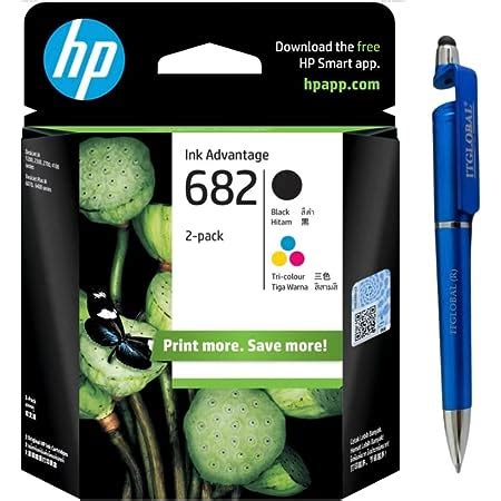 HP 682 Tri-Color Original Ink Cartridge, Compatible 2335, 2338,2776 ...