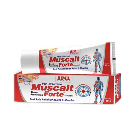 Muscalt Forte Ointment 40g- Herbal Formula – ZEVIKA HEALTH