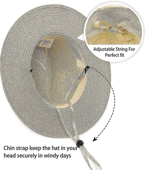 Xxl Straw Panama Hats For Big Heads Large Summer Beach Sun Hat Big Wide Brim Uv | Fruugo UK