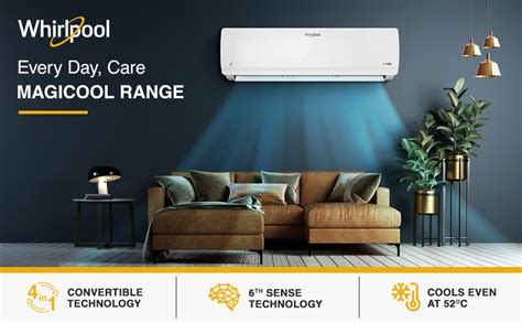 Whirlpool 1.5 Ton 3 Star, Magicool Inverter Split AC (MAGICOOL 15T 3S ...