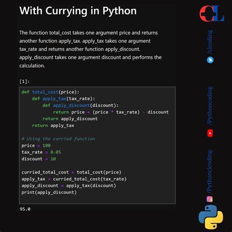 Currying in Python 的图像结果