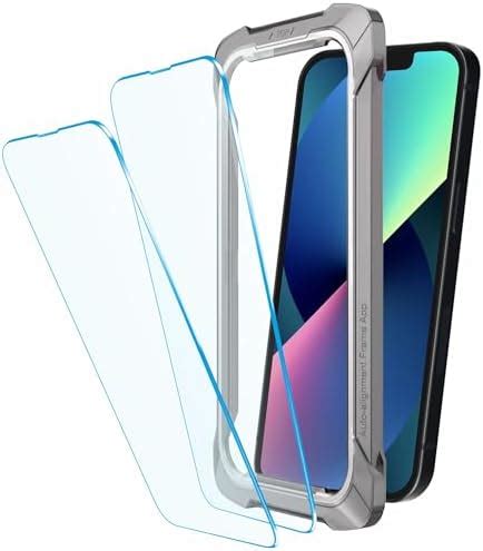 Affix Auto-Align Technology Tempered Glass Screen Guard for iPhone 13 ...
