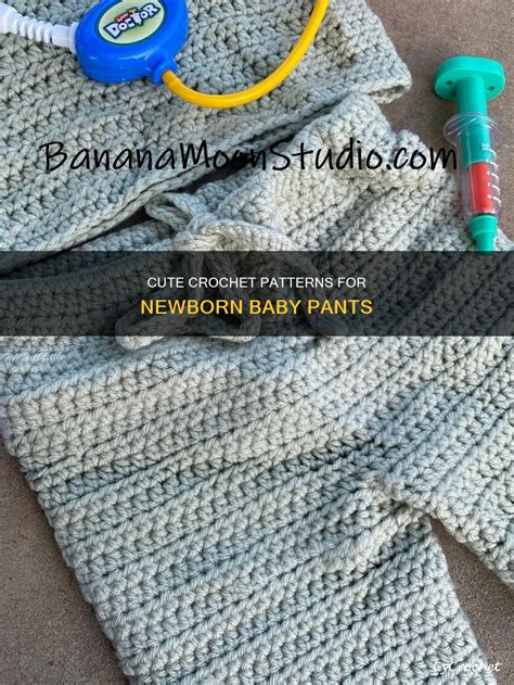 Cute Crochet Patterns For Newborn Baby Pants | CyCrochet