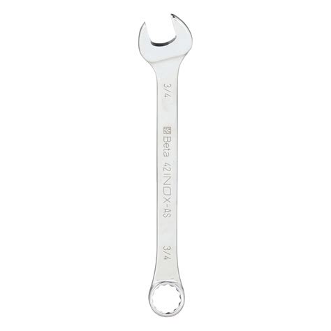 BETA, Stainless Steel, Natural, Combination Wrench - 45MX82|000420369 ...