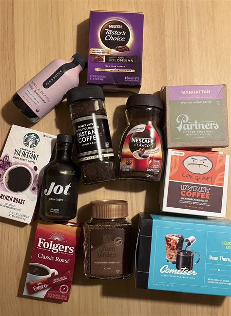 Instant Coffee Brands Logos