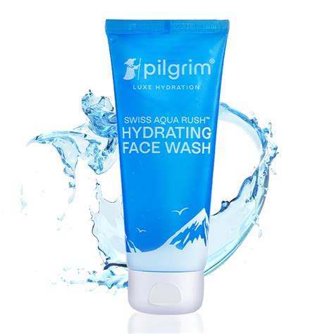 Pilgrim SWISS AQUA RUSH™ HYDRATING FACE WASH for men & women | Crafted ...