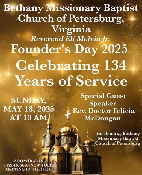 Bethany Missionary Baptist Church , 613 East Wythe Street, Petersburg ...