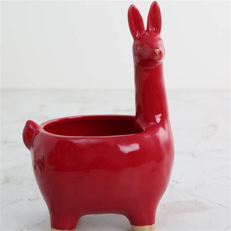 Buy Valencia Ceramic Deer Planter from Home Centre at just INR 599.0