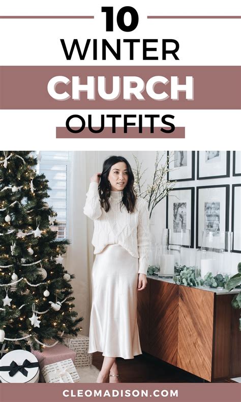 10 Warm And Cute Winter Church Outfits - Cleo Madison