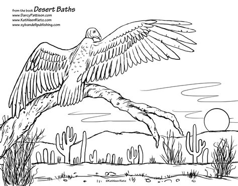 Desert Habitat Coloring Pages at GetColorings.com | Free printable ...