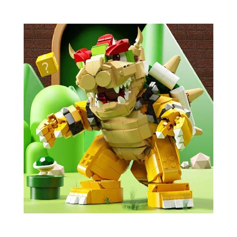 Buy MOCREAR Super The Mighty Bowser Building Toy Set,Collectible Gift ...