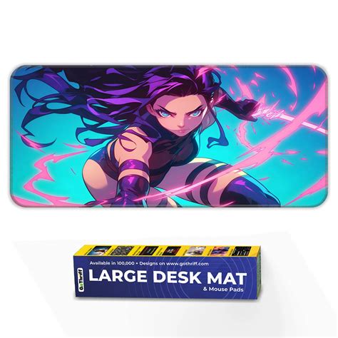 Psylocke Psychic Blade Strike Deskmat – Gothriff