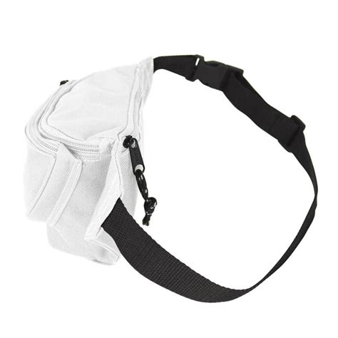 Plain white fanny pack online