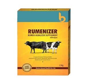 RUMENIZER 2 Kg Rumen Alkalizer Supplement for Cattle (Cows and Buffalos ...