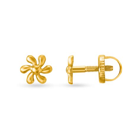 Minimalistic Stud Earrings for Kids
