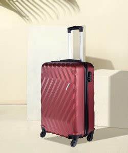 NASHER MILES Lombard 20 Cabin Suitcase 4 Wheels - 20 inch Maroon ...