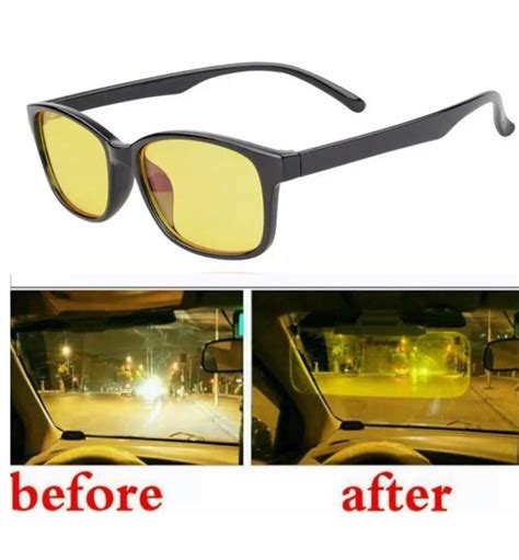 Night Driving Glare For Glasses Day & Night HD Vision Goggles