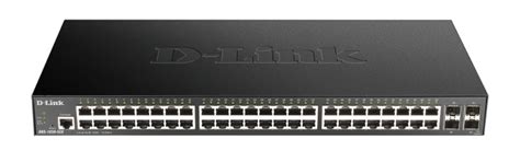 DGS-1250-52X/E D-Link | D-Link 52-Port Gigabit Smart Managed Switch ...