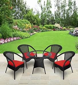 SKP Patio Chair Sets Garden Wicker Furniture Set for Outdoor Patio and ...