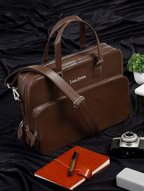 Buy Louis Stitch Premium Leather Laptop Bags Online