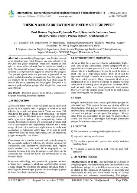 Image result for Pneumatic Gripper Design