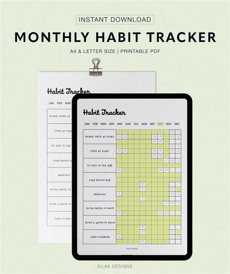 Habit Tracker Template Goodnotes at Josephine Randle blog