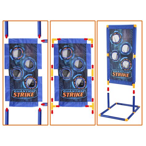 JOYIN Foam Ball Popper Gun Toy Set with Standing Shooting Target, Foam ...