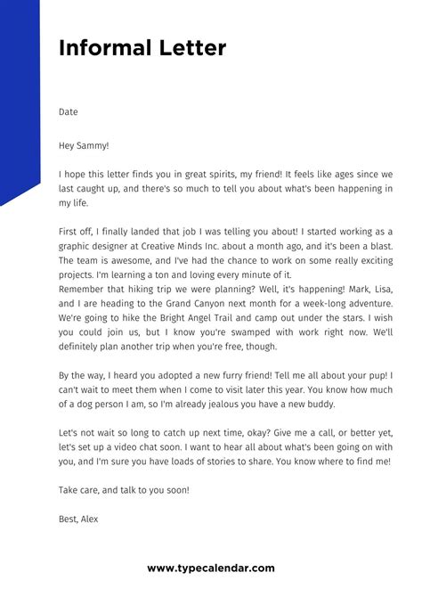 Types Of Formal Letters And Their Exles Meaning And Examples - Infoupdate.org