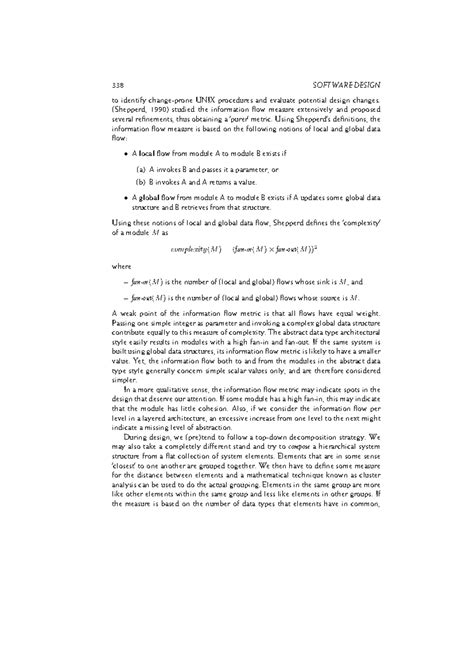 Software Engineering Lecture Notes (85) - 338 SOFTWARE DESIGN to ...