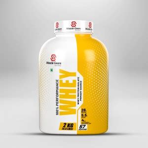 Muscle Gears Performance Whey (Post-Workout with Organic Cows Milk, ISO ...
