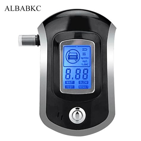 Aliexpress.com : Buy Professional Digital Breathalyzer Alcohol Tester 5 ...