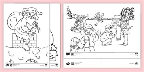 Best Easy Christmas Colouring Pages for Kids - Twinkl