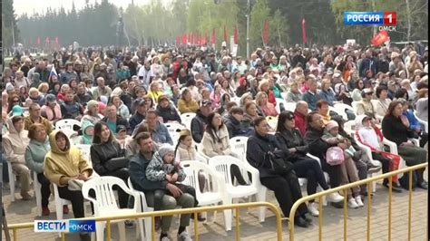Омск. Мероприятия ко Дню Победы