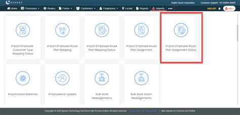 Check Status of Import Employee Route Plan Assignment