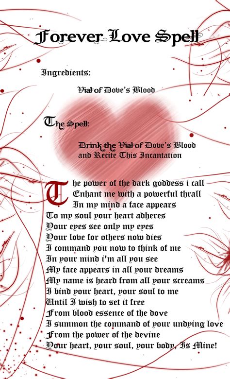 love spell quotes