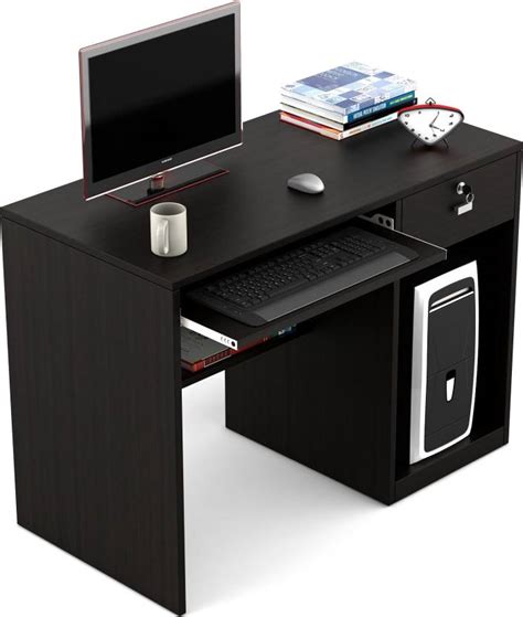 SPACEWOOD Engineered Wood Study Table Price in India - Buy SPACEWOOD ...