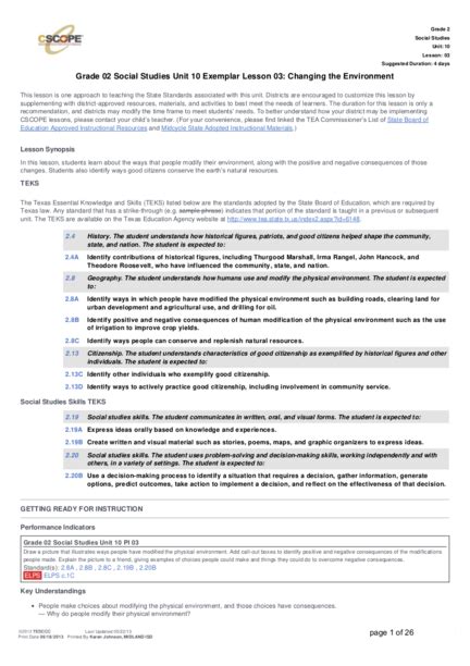 Image result for Modifying the Environment