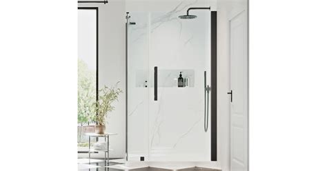 Ove Decors PA0513410 Endless 72" High x 36" Wide x 36" Deep Hinged Semi ...