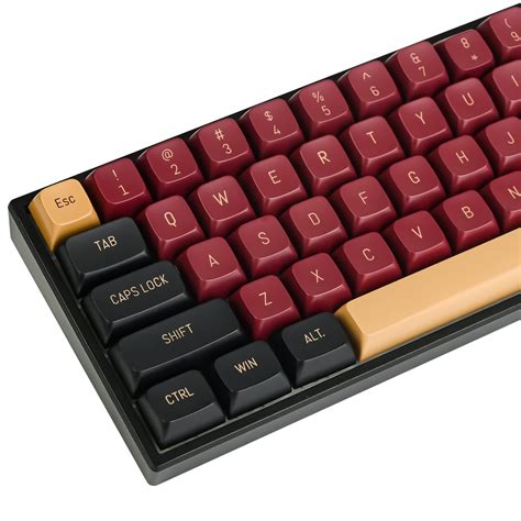 Buy Fogruaden PBT Red Samurai Keycaps, 160 Keycap Set Double Keycaps ...