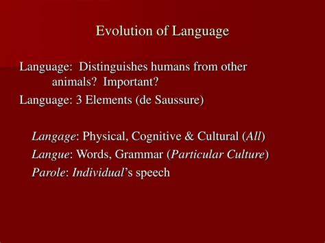 Image result for Language Evolution Theory
