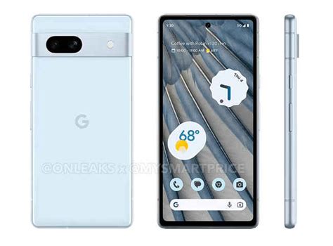 Google Pixel 7a renders reveal the phone’s likely 3 colours and design ...