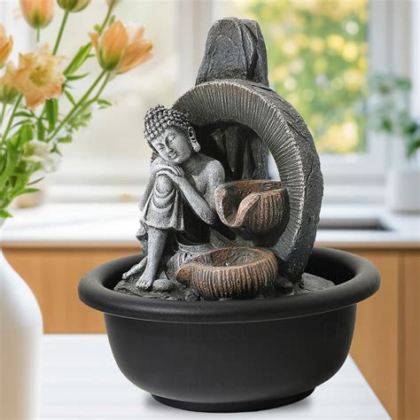 Ekhasa Buddha Water Fountains for Home Decor | Cascade Waterfall ...