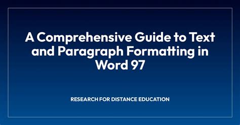 Image result for Word Formatting Guide