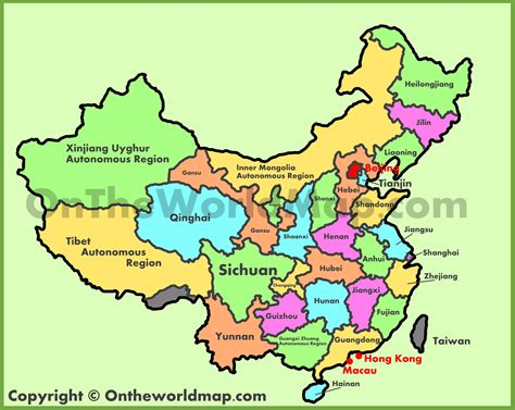 China Land Map 的图像结果