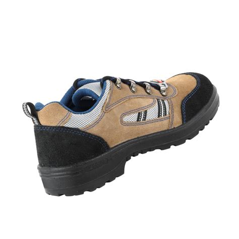 Buy Warrior Brown Steel Toe Safety Shoe for Men 98-254
