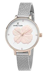 Daniel Klein Analog Silver Dial Women's Watch-DK.1.12391-4 : Amazon.in ...