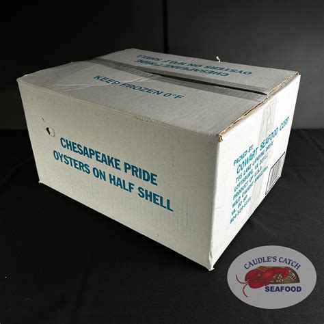 Chesapeake Pride Oysters on the Half Shell | Caudle's Catch Seafood