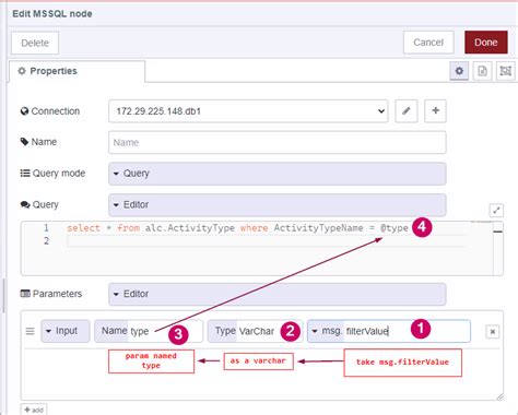 Image result for Name the Node in SQL Query